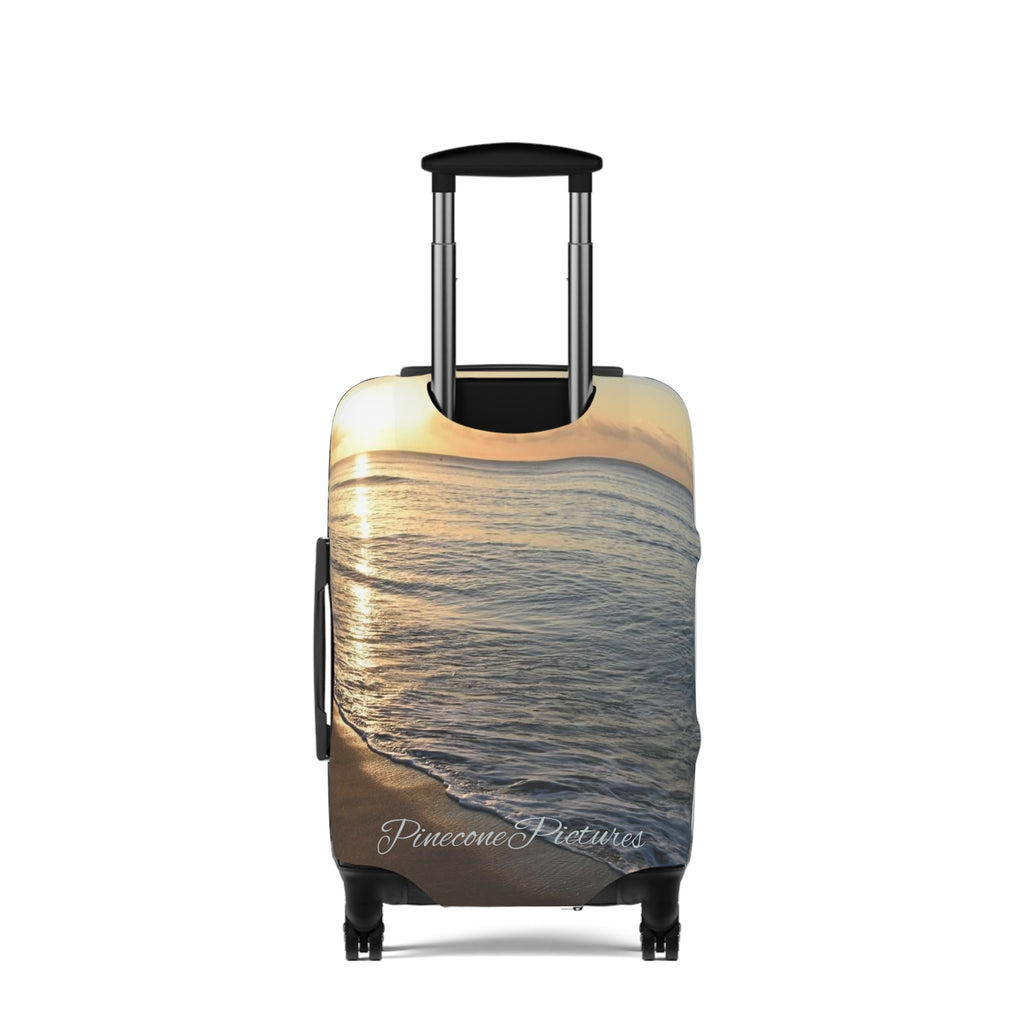 Beach Sunset Luggage Cover