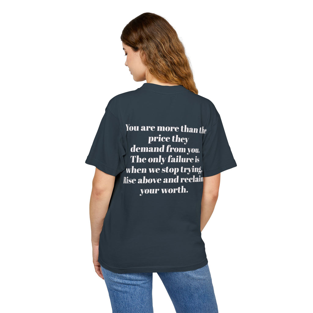 Break the Chains Skull Tee — "Break the Chains" Front & "Overcome Your Limits" Back