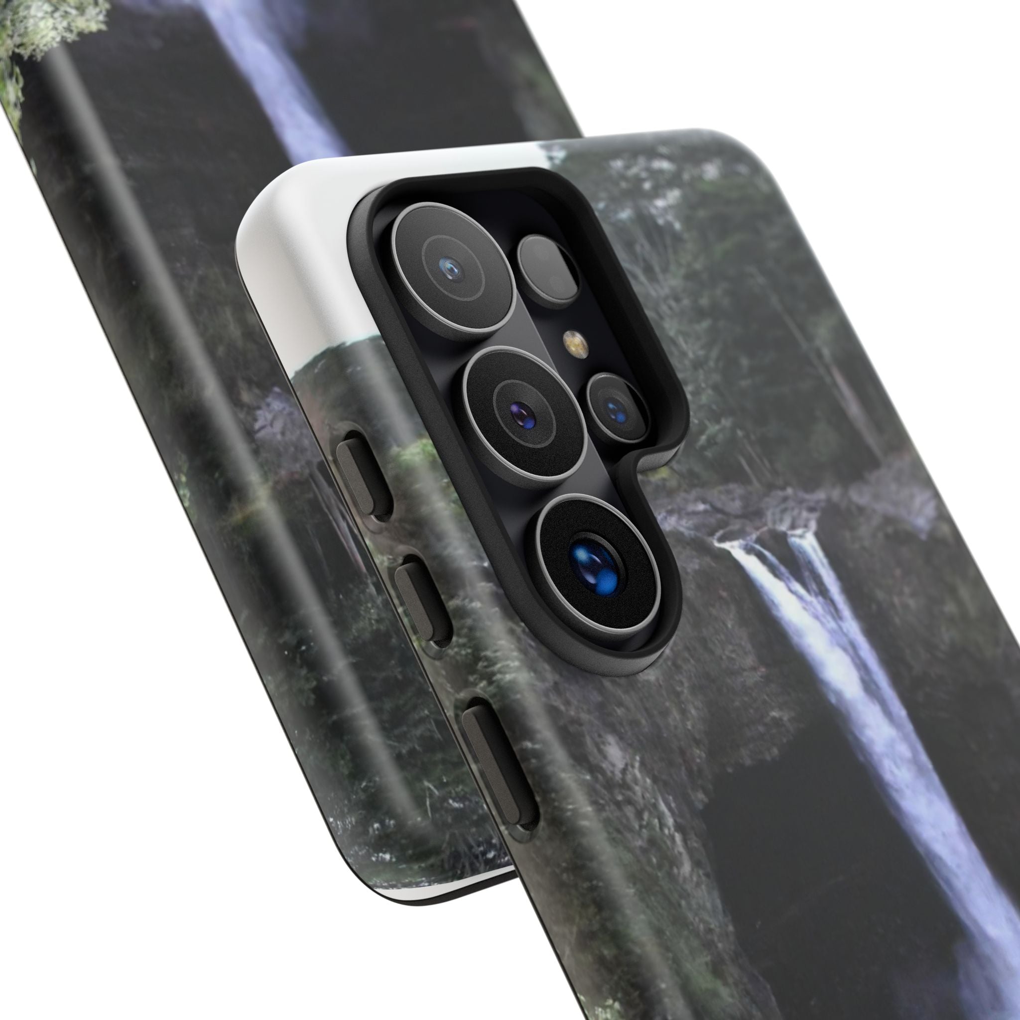 Waterfall Photo Phone Case - Scenic Nature Phone Case with 'Pinecone Pictures' Signature