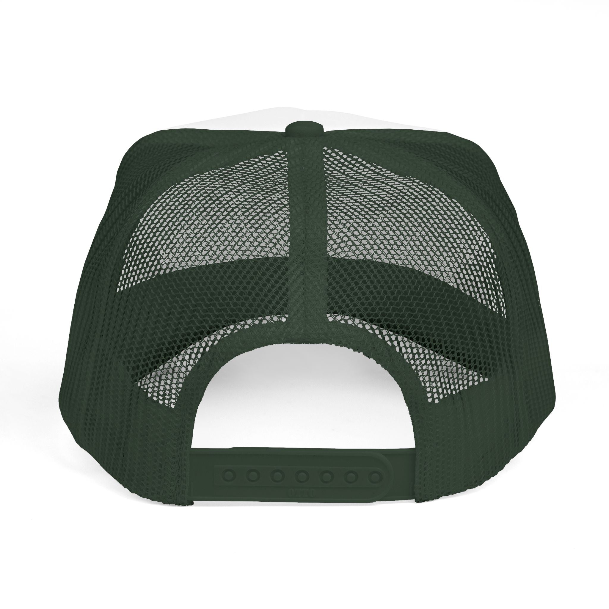 Pinecone Pictures Trucker Cap — Vintage Camera Pinecone Logo Mesh Hat