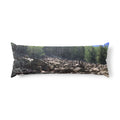 Aspen Grove Body Pillow — Nature Landscape Decorative Lumbar Pillow