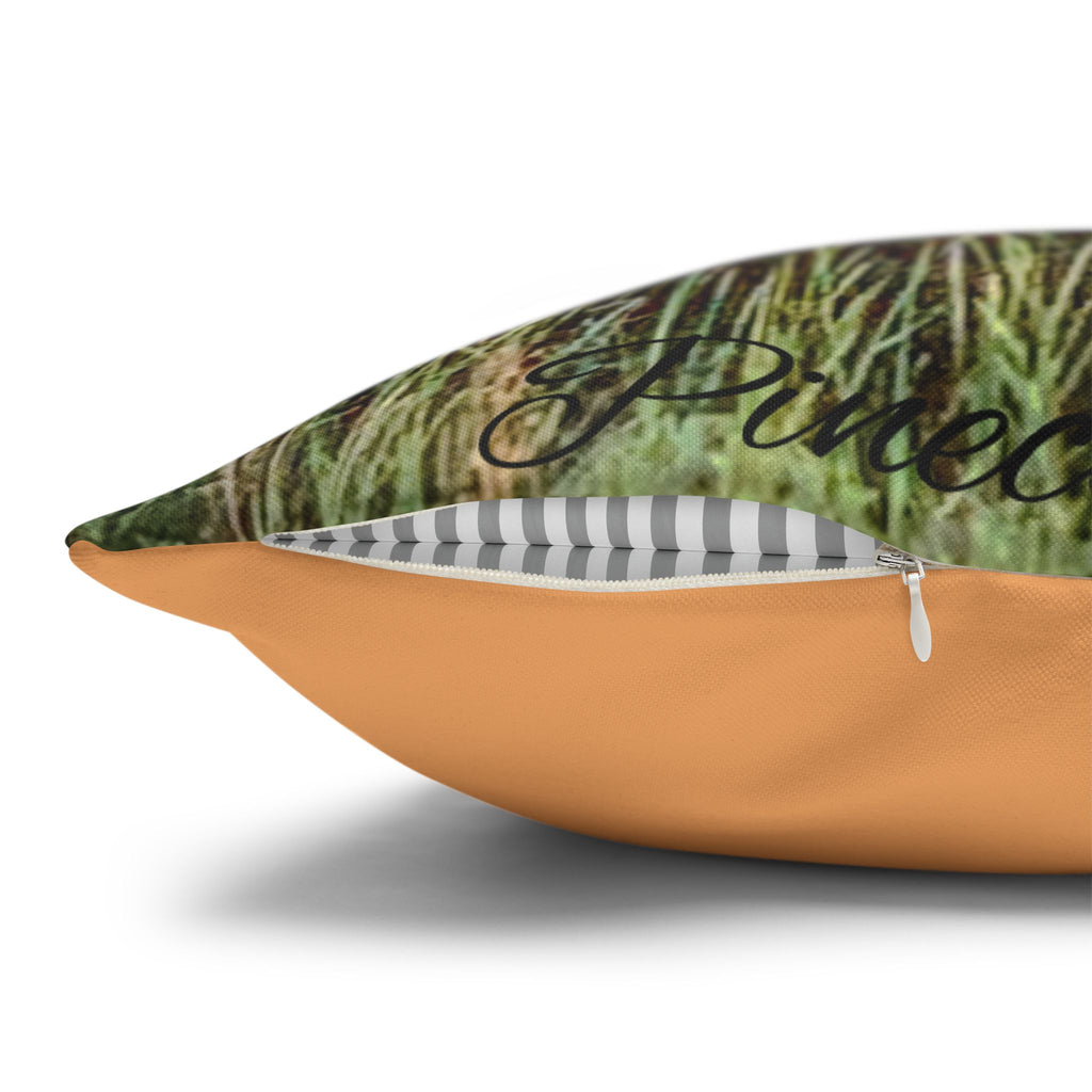 Deer in Forest Pillowcase — Rustic Wildlife Decorative Throw Pillow