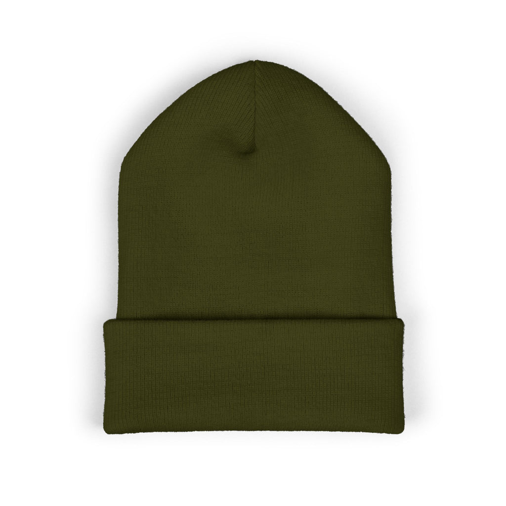 Embroidered "Pinecone Pictures" Classic Cuffed Beanie