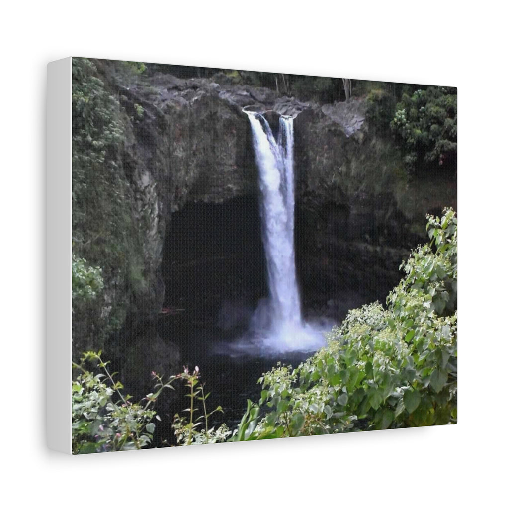 Waterfall Canvas Print – Matte Stretched Wall Art