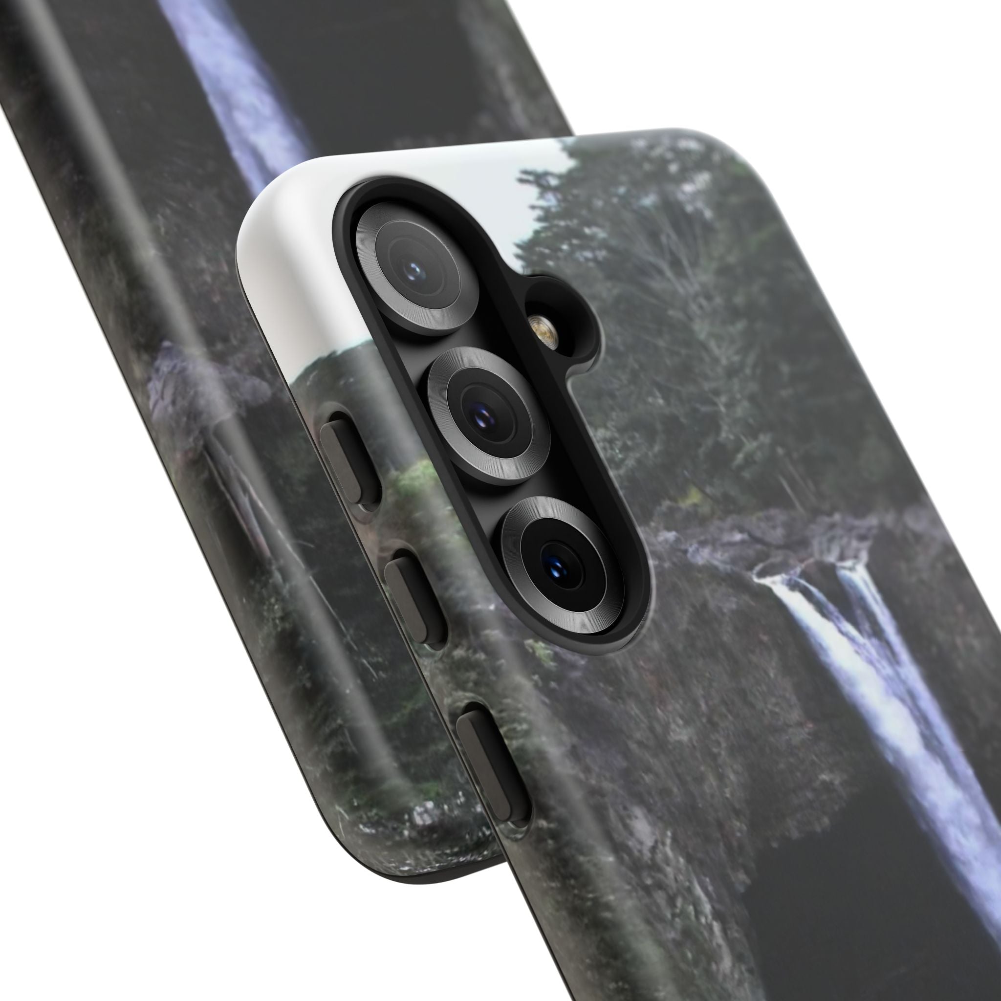 Waterfall Photo Phone Case - Scenic Nature Phone Case with 'Pinecone Pictures' Signature