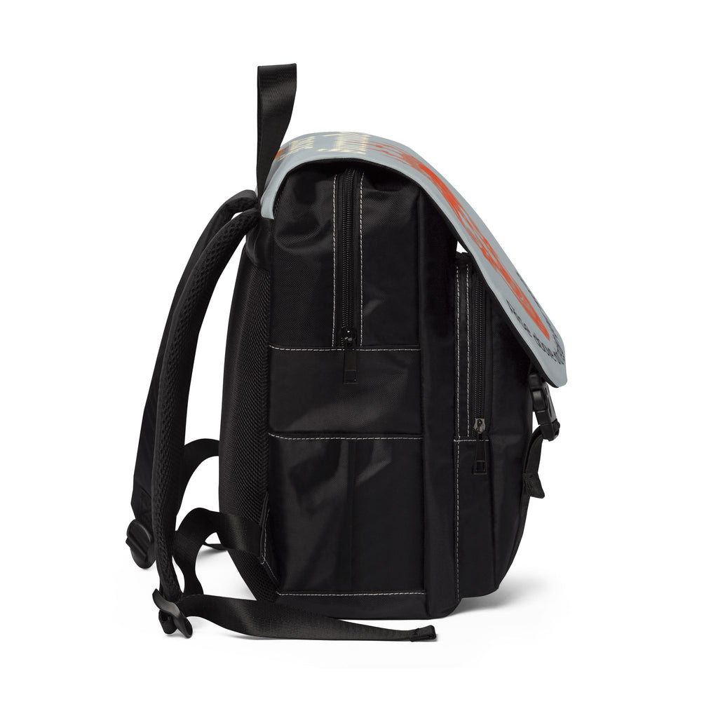 Skull Crown Backpack — “Rise Above and Reclaim Your Worth” Casual Shoulder Bag