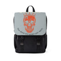 Skull Crown Backpack — “Rise Above and Reclaim Your Worth” Casual Shoulder Bag
