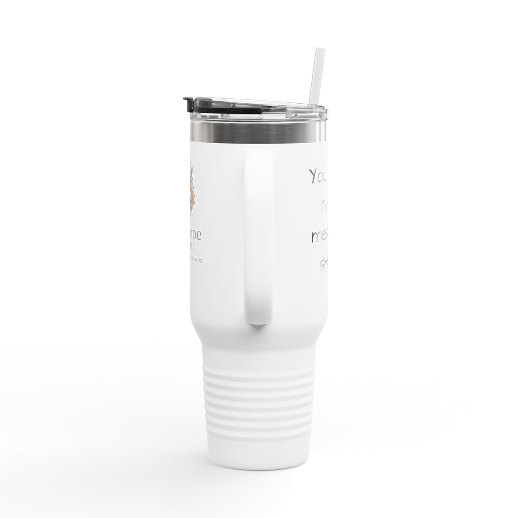 40oz Insulated Travel Mug — Pinecone Pictures Logo Thermal Tumbler