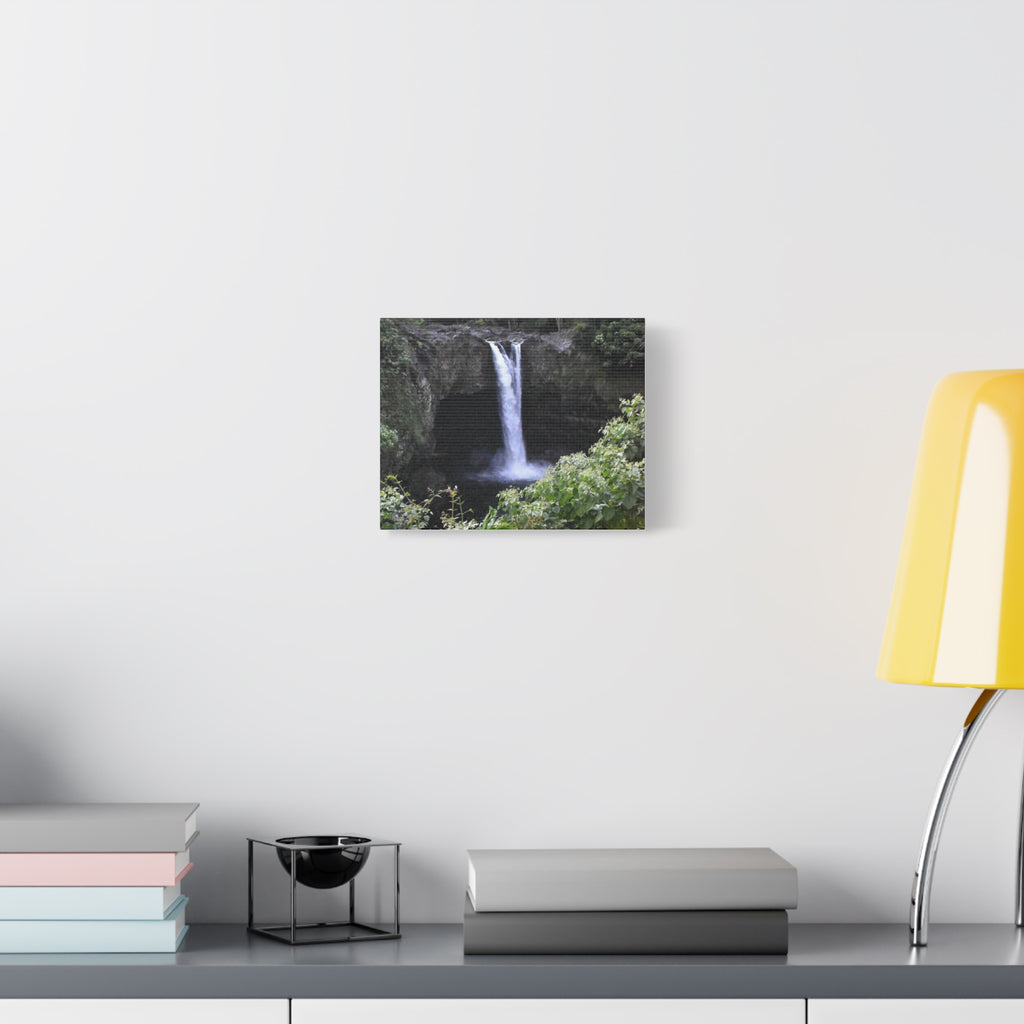 Waterfall Canvas Print – Matte Stretched Wall Art