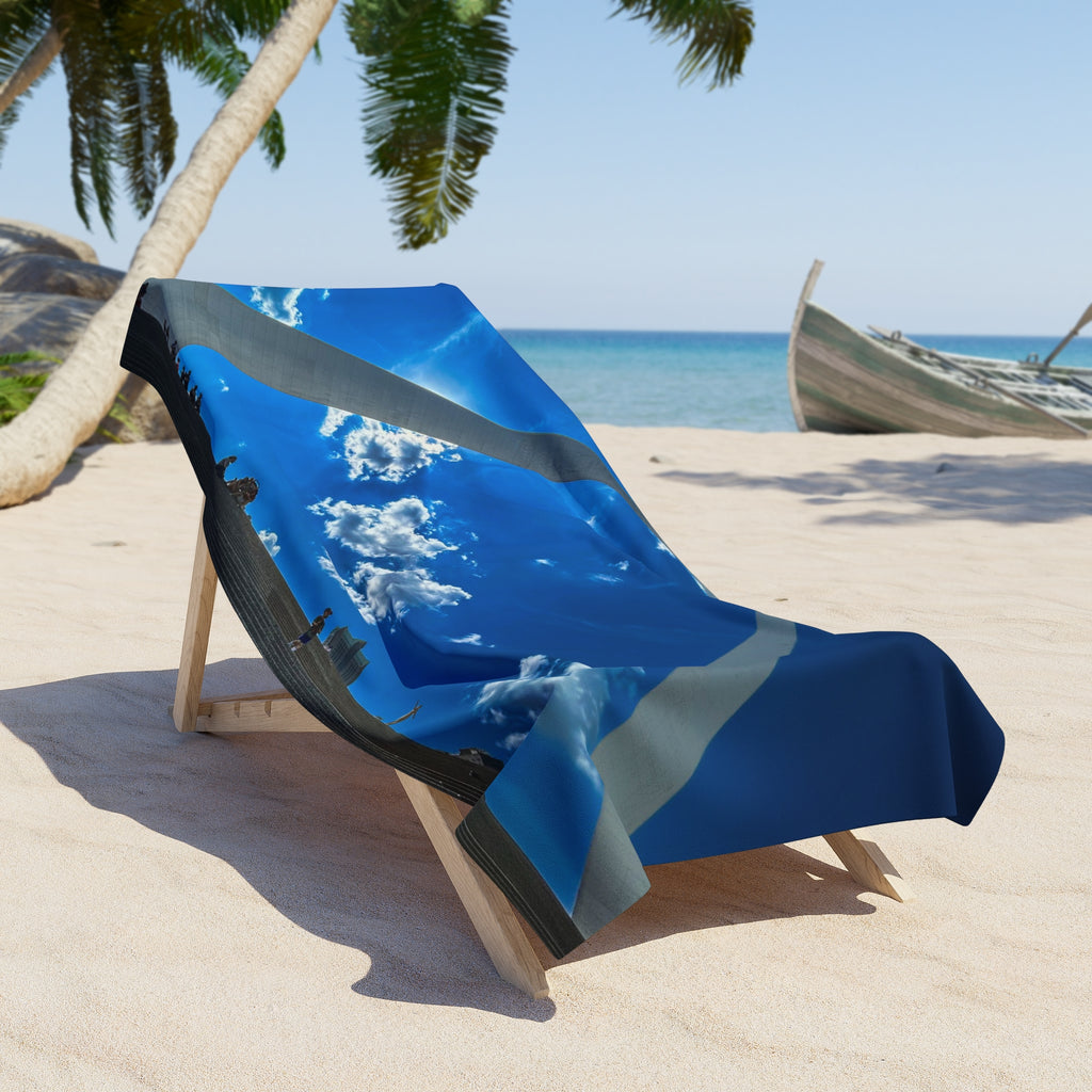 Gateway Arch Beach Towel — St. Louis Icon Skyline Design