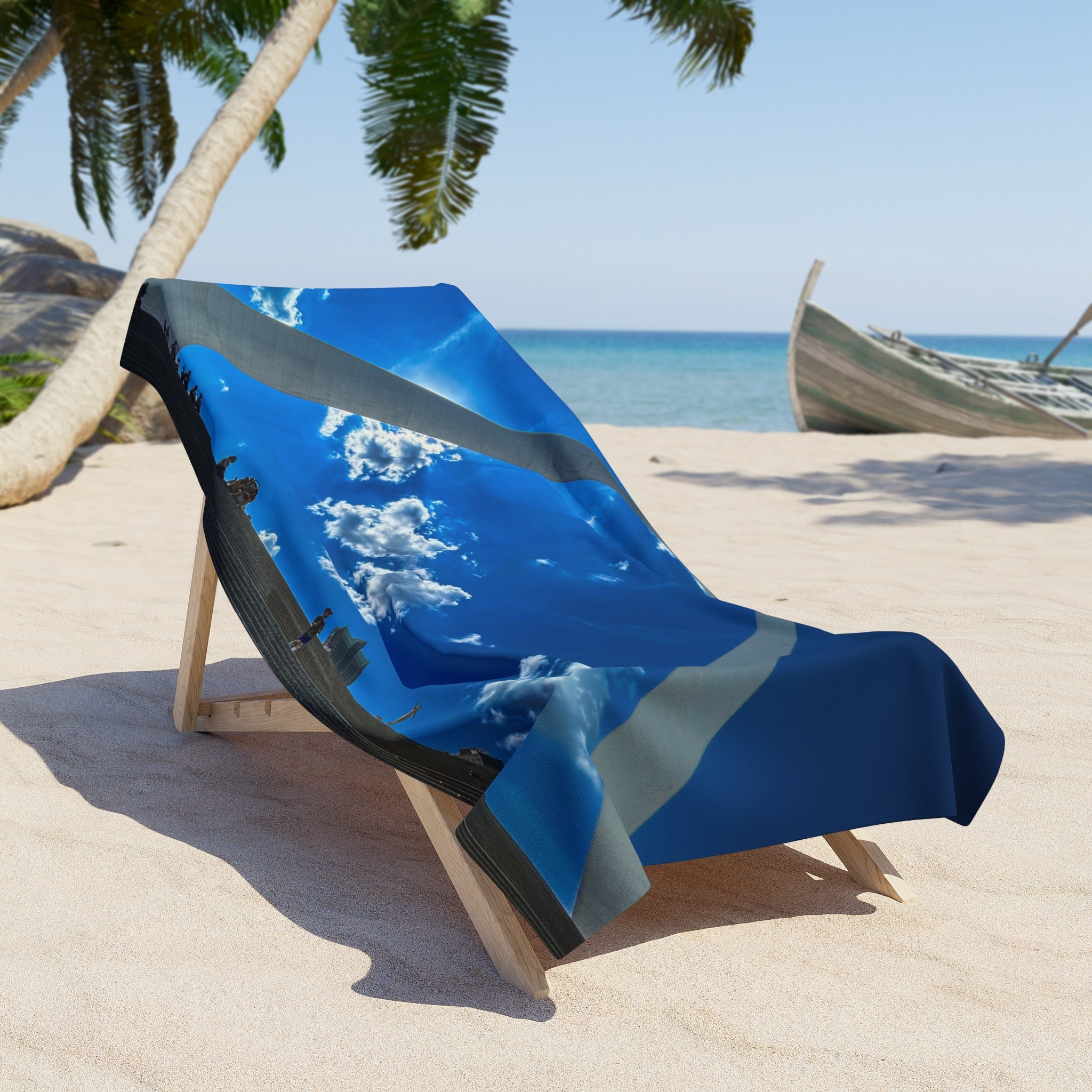 Gateway Arch Beach Towel — St. Louis Icon Skyline Design
