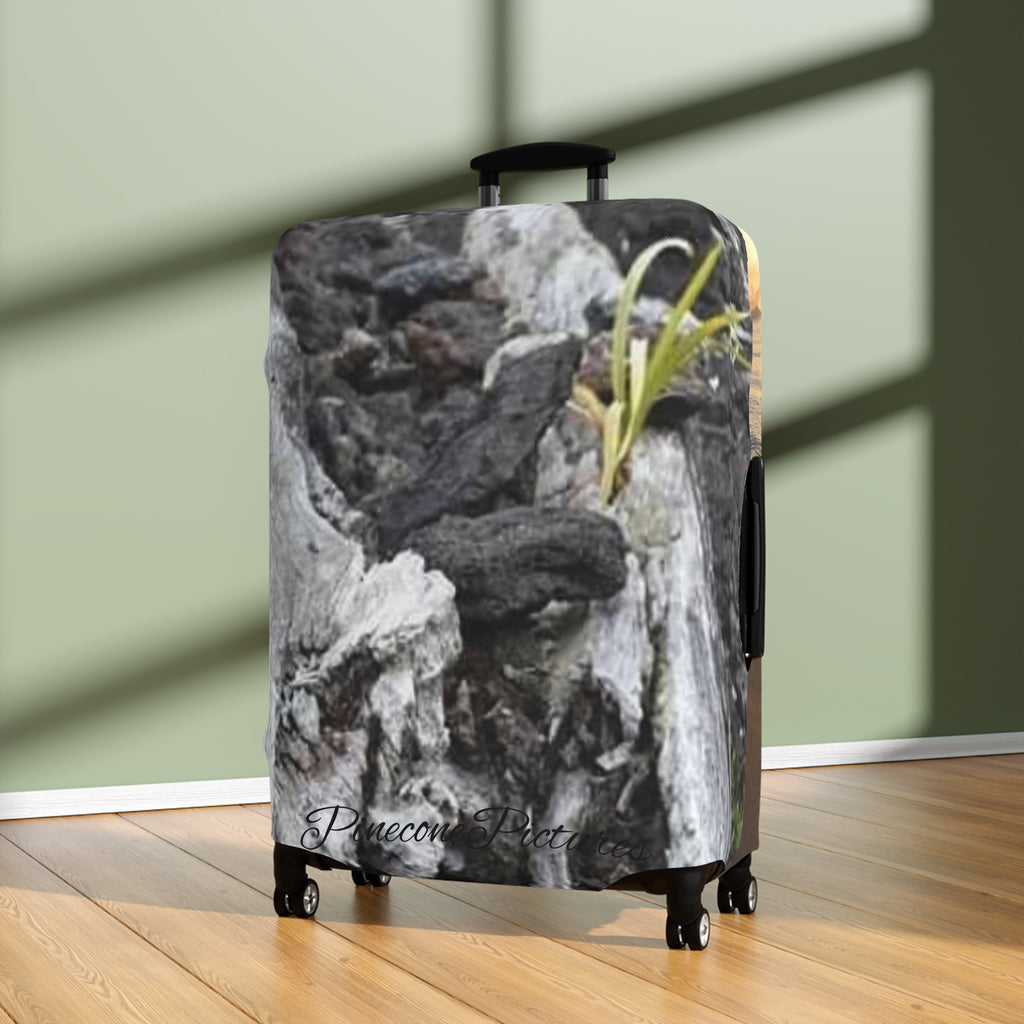 Beach Sunset Luggage Cover