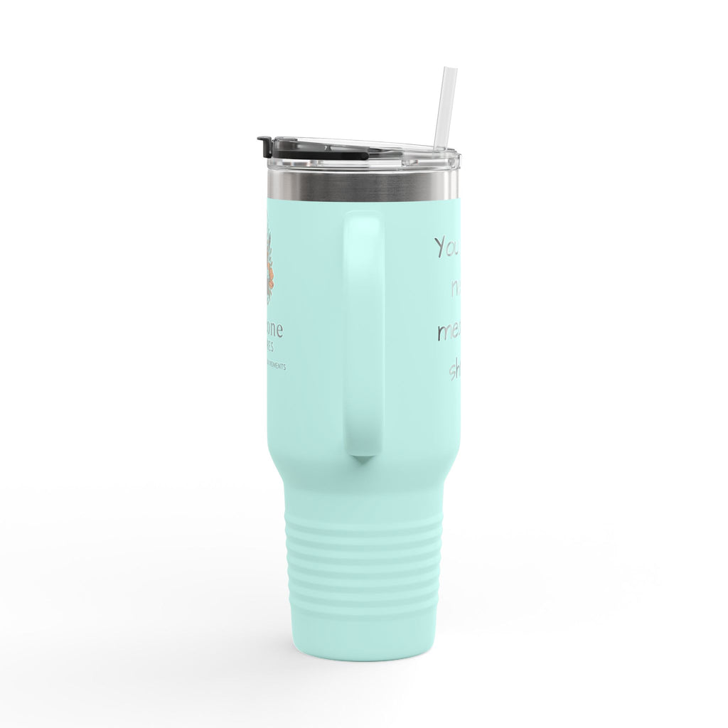40oz Insulated Travel Mug — Pinecone Pictures Logo Thermal Tumbler