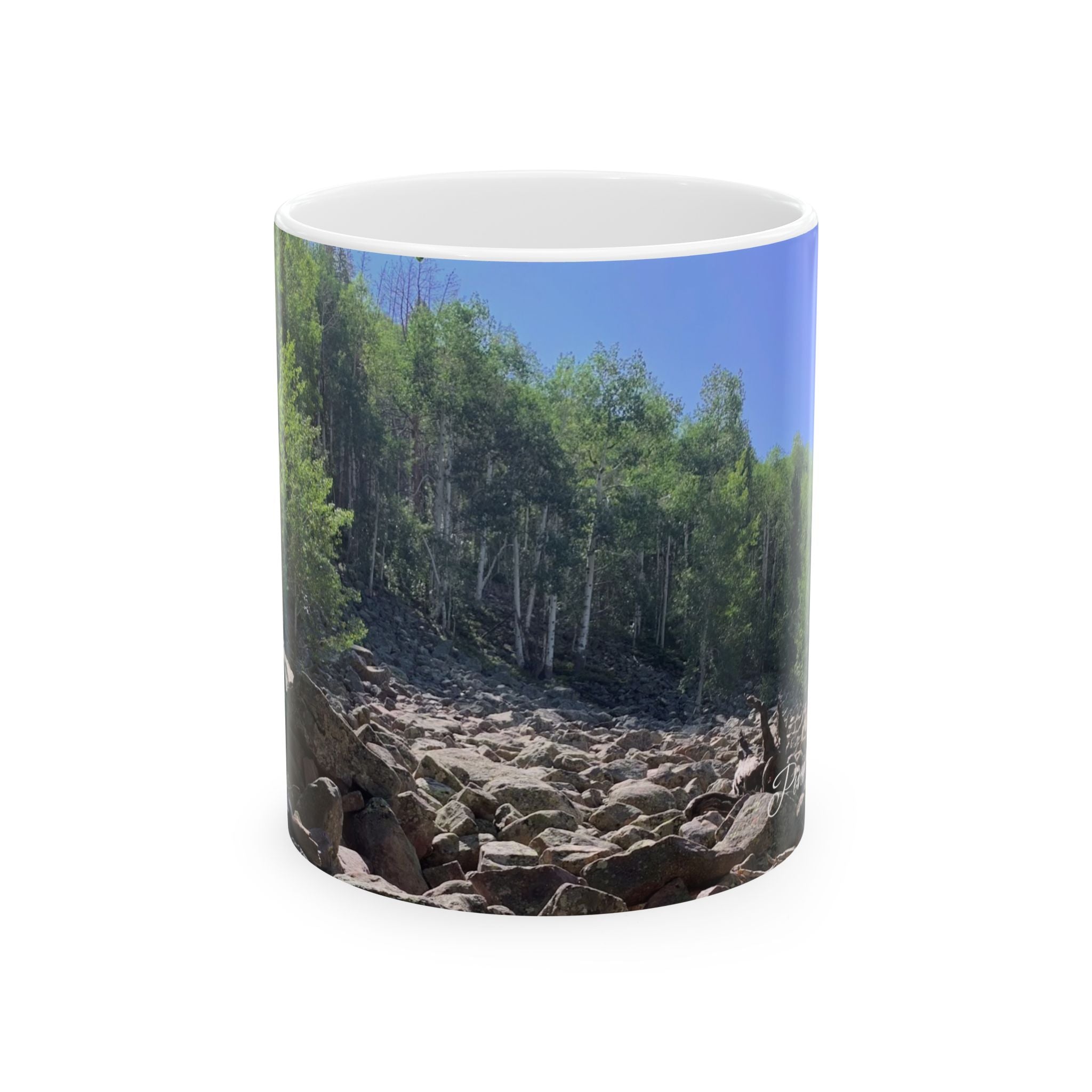 Aspen Grove Ceramic Mug - Nature Landscape Coffee Cup (11oz & 15oz)