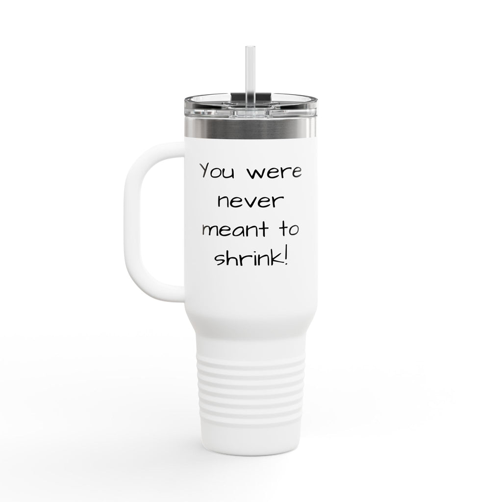 40oz Insulated Travel Mug — Pinecone Pictures Logo Thermal Tumbler