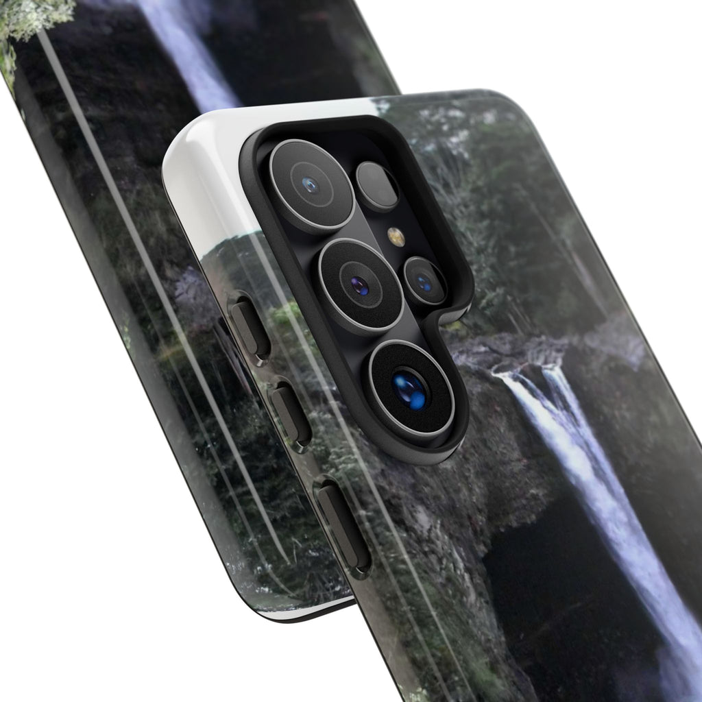 Waterfall Photo Phone Case - Scenic Nature Phone Case with 'Pinecone Pictures' Signature
