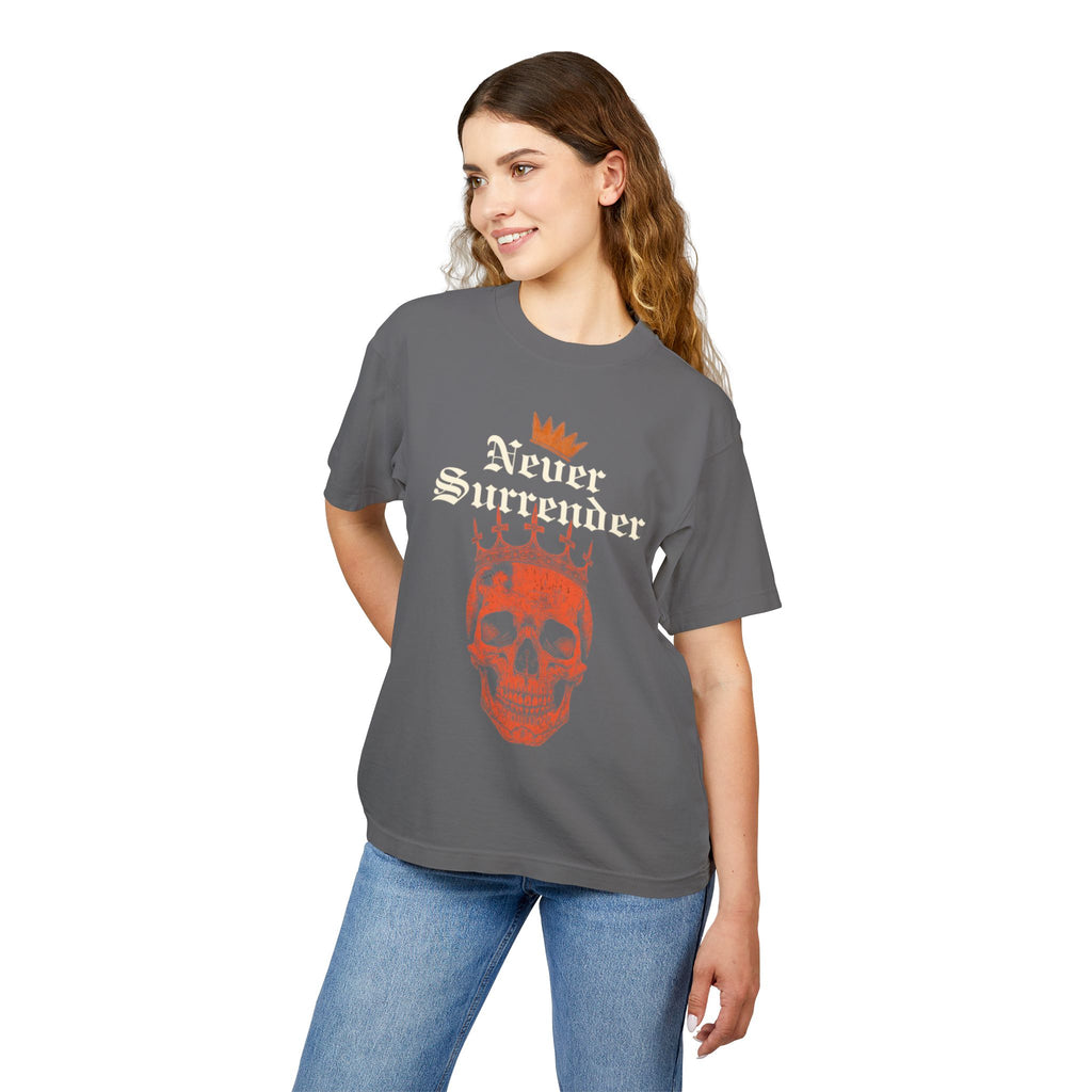 Never Surrender Skull Tee