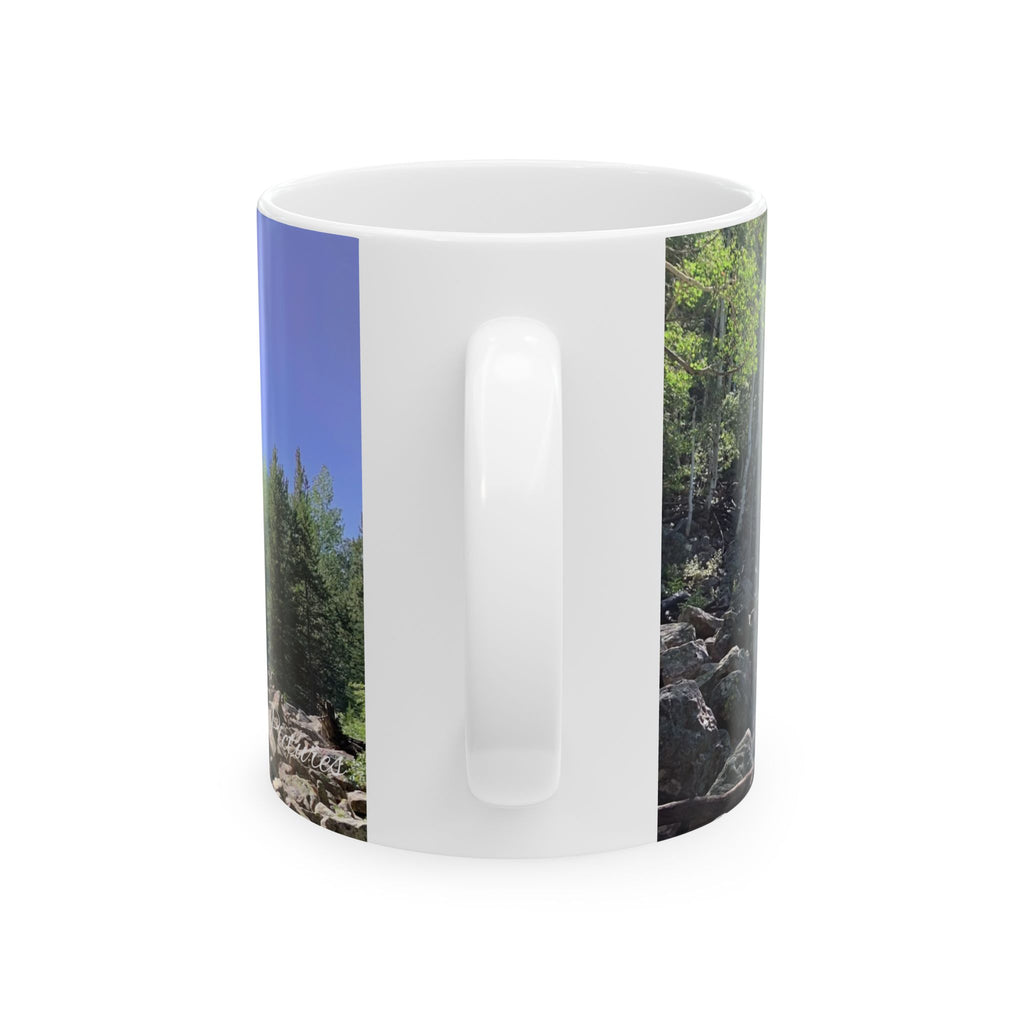 Aspen Grove Ceramic Mug - Nature Landscape Coffee Cup (11oz & 15oz)