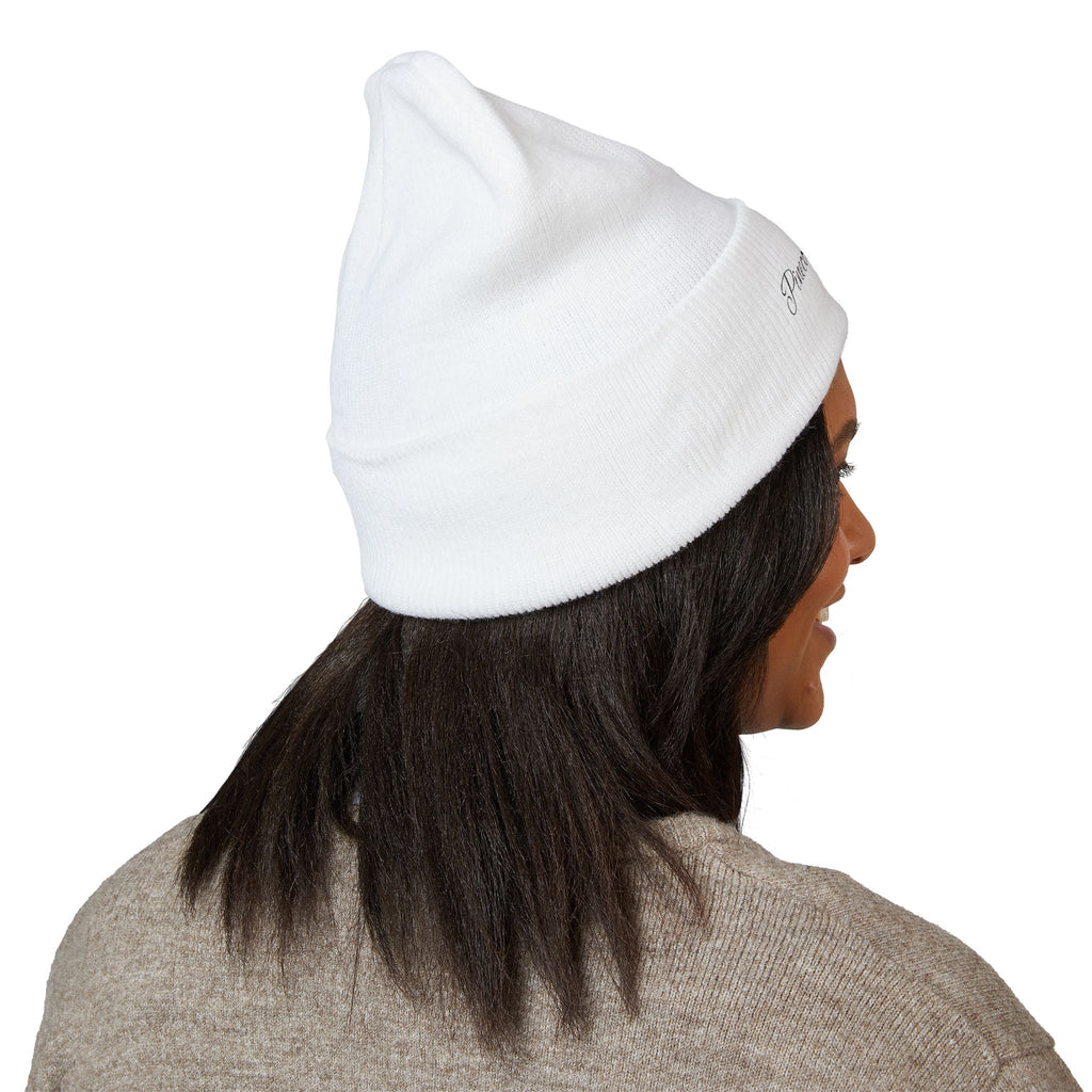 Embroidered "Pinecone Pictures" Classic Cuffed Beanie