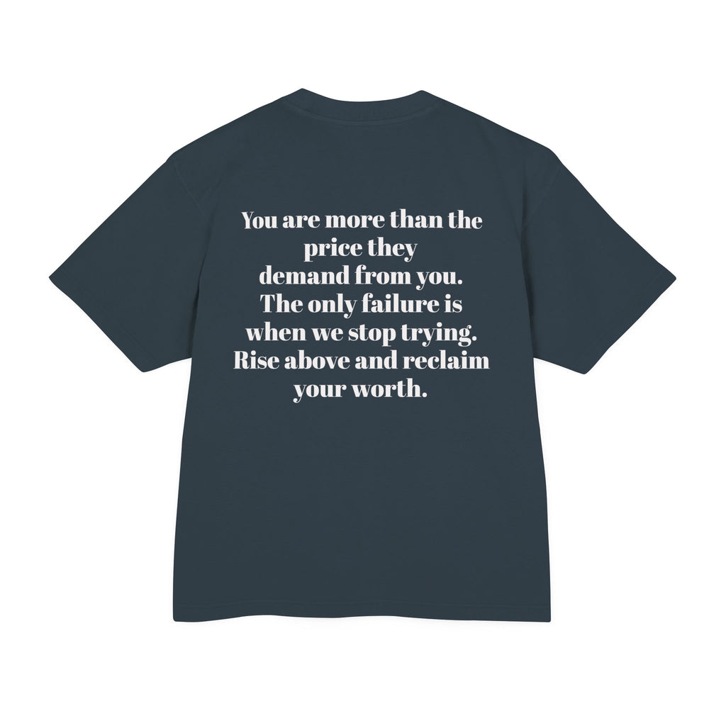 Break the Chains Skull Tee — "Break the Chains" Front & "Overcome Your Limits" Back