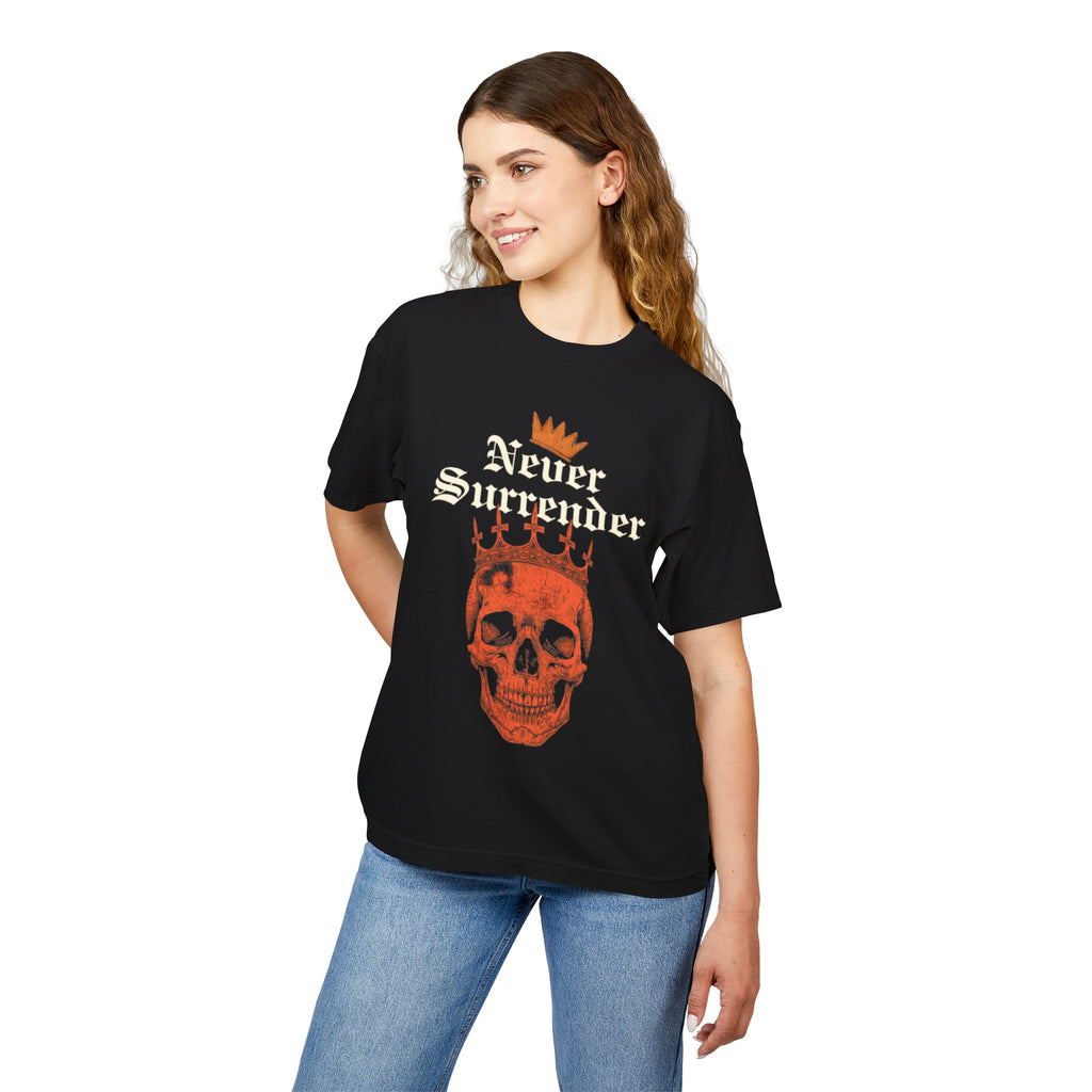 Never Surrender Skull Tee