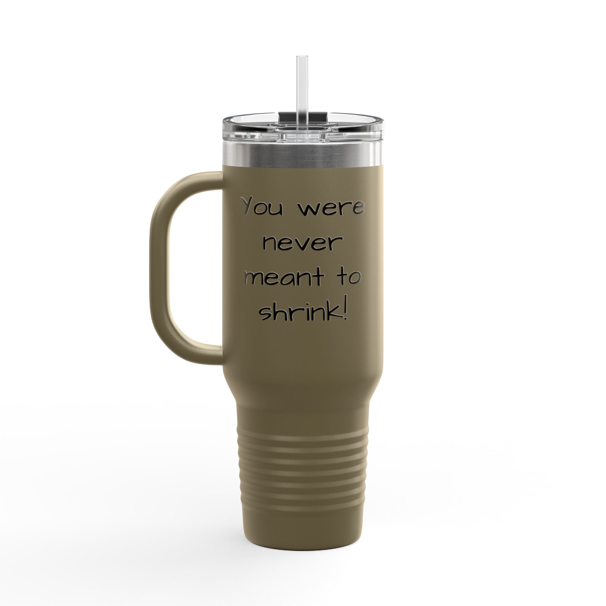 40oz Insulated Travel Mug — Pinecone Pictures Logo Thermal Tumbler