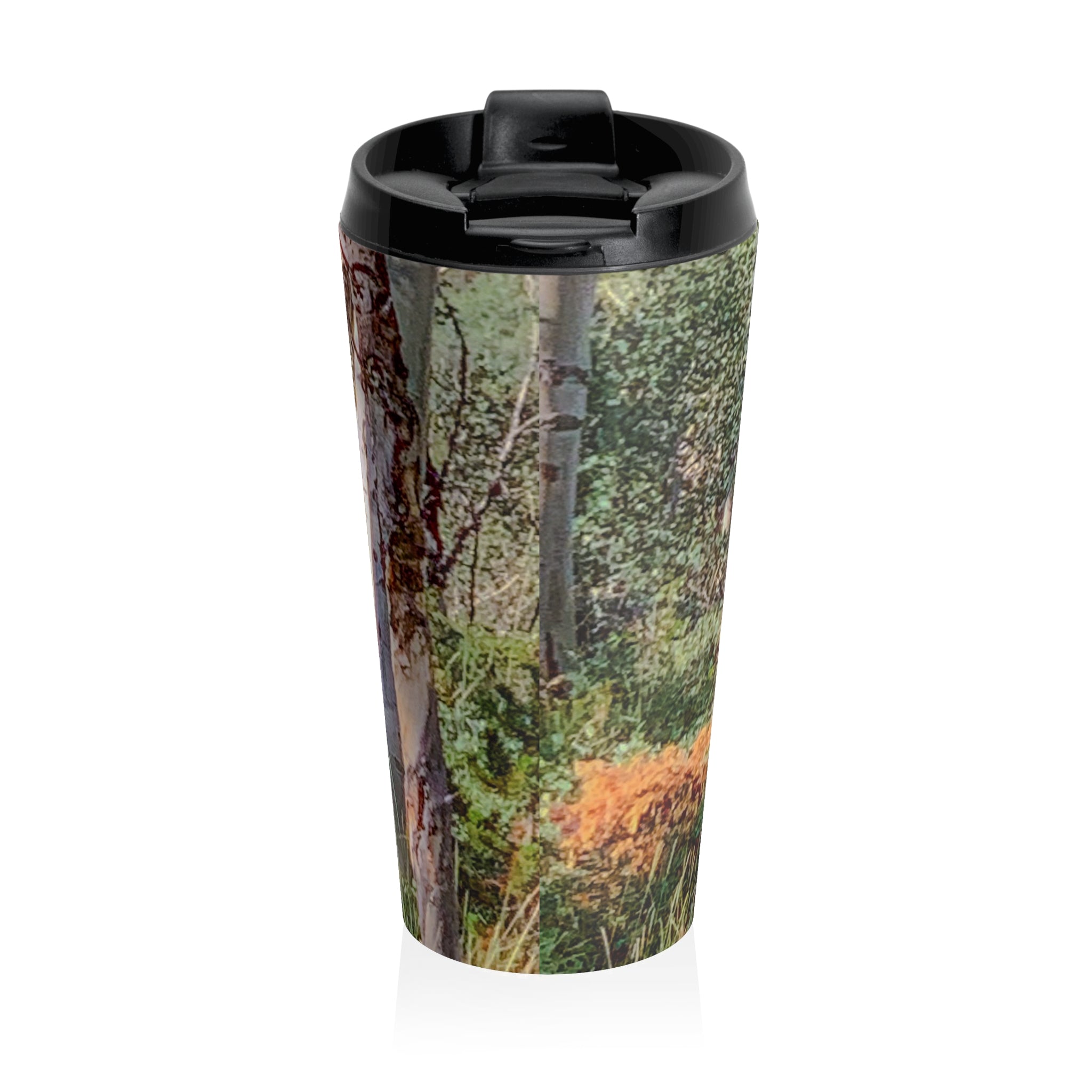 Travel Mug — Woodland Doe Stainless Steel Insulated Coffee Tumbler