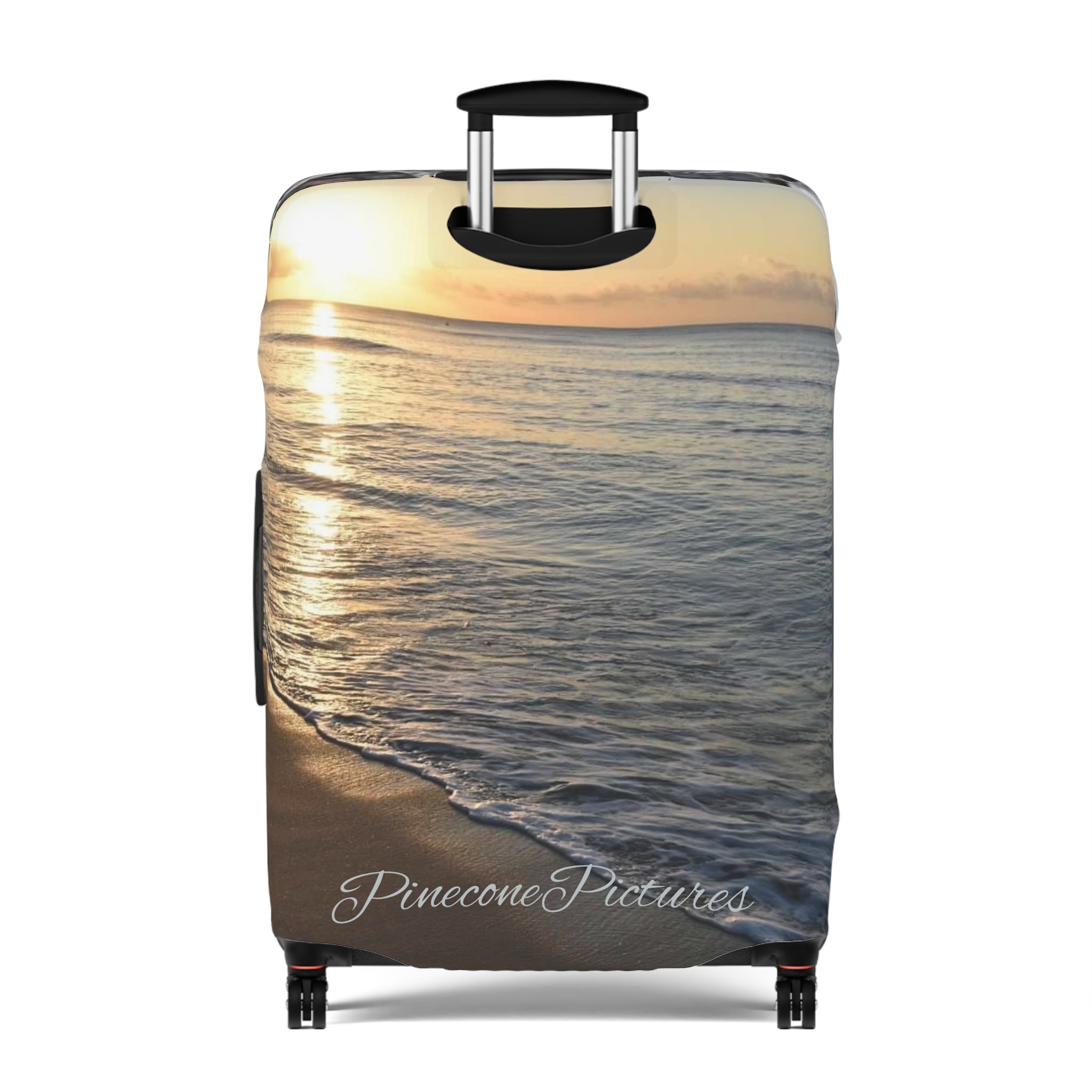 Beach Sunset Luggage Cover