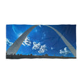 Gateway Arch Beach Towel — St. Louis Icon Skyline Design