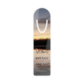 Serene Sunset Metal Bookmark – "Where worries can rest" Inspirational Bookmarker