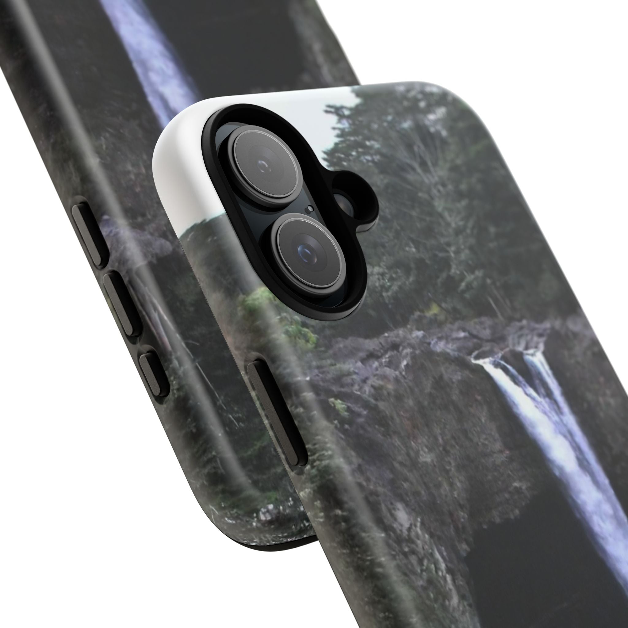 Waterfall Photo Phone Case - Scenic Nature Phone Case with 'Pinecone Pictures' Signature