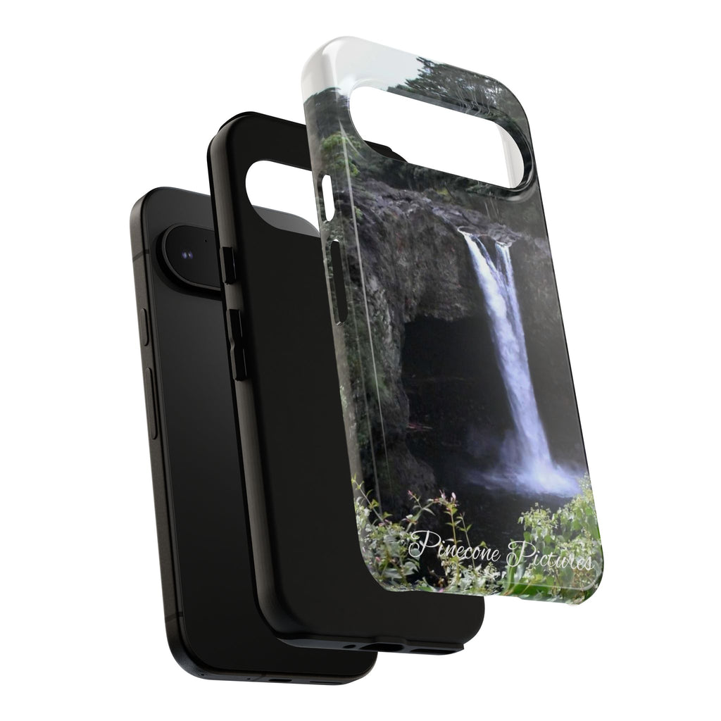 Waterfall Photo Phone Case - Scenic Nature Phone Case with 'Pinecone Pictures' Signature