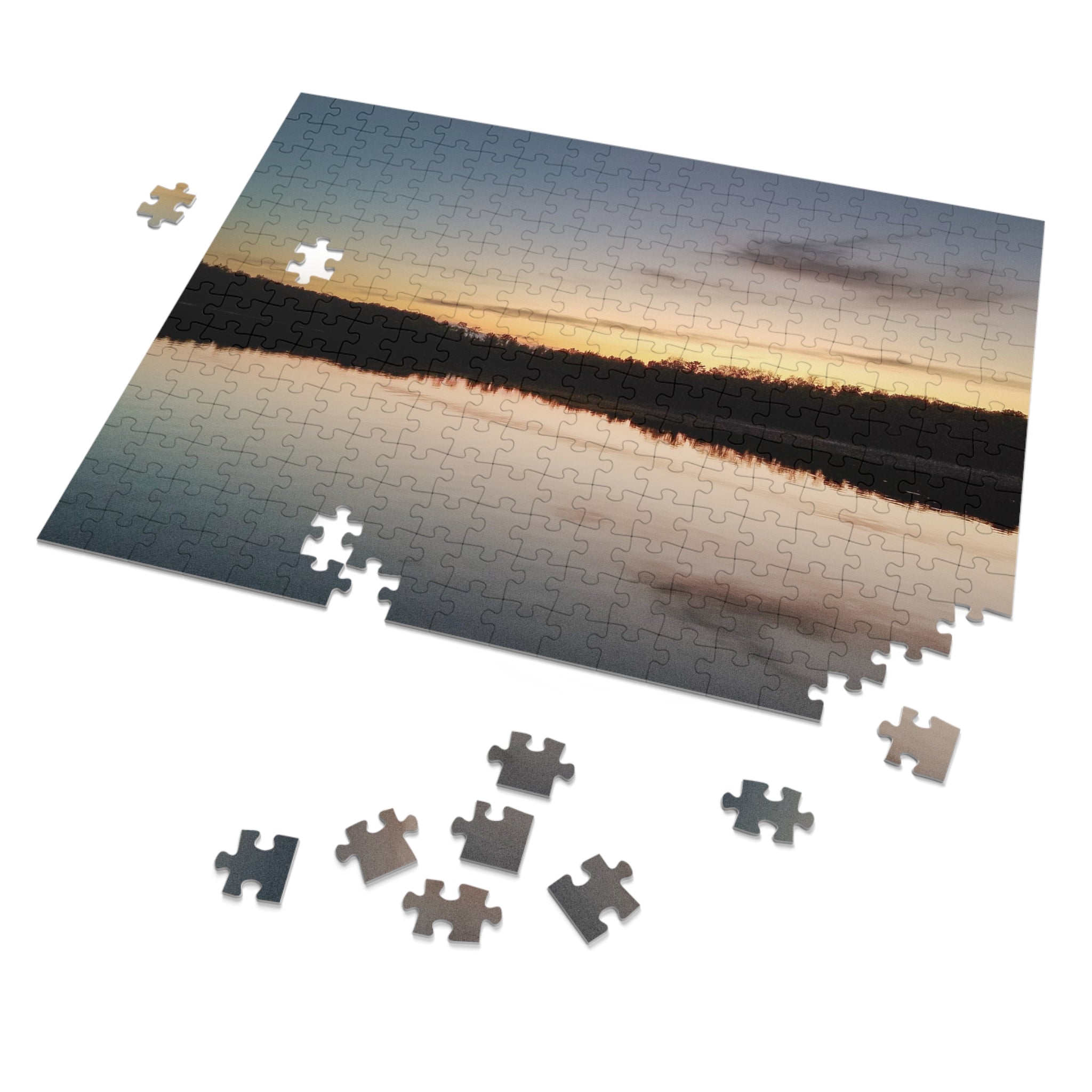Jigsaw Puzzle with Tin