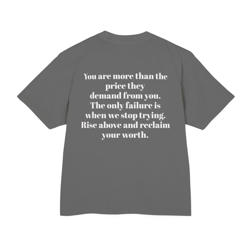 Break the Chains Skull Tee — "Break the Chains" Front & "Overcome Your Limits" Back