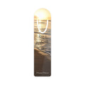 Bookmark — "Rest Is Productive, Too" Sunrise Beach Metal Bookmark