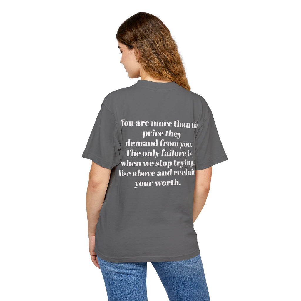 Break the Chains Skull Tee — "Break the Chains" Front & "Overcome Your Limits" Back
