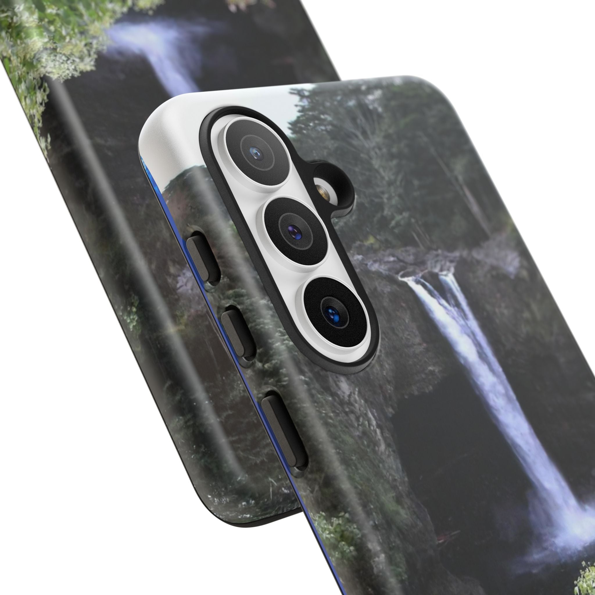 Waterfall Photo Phone Case - Scenic Nature Phone Case with 'Pinecone Pictures' Signature